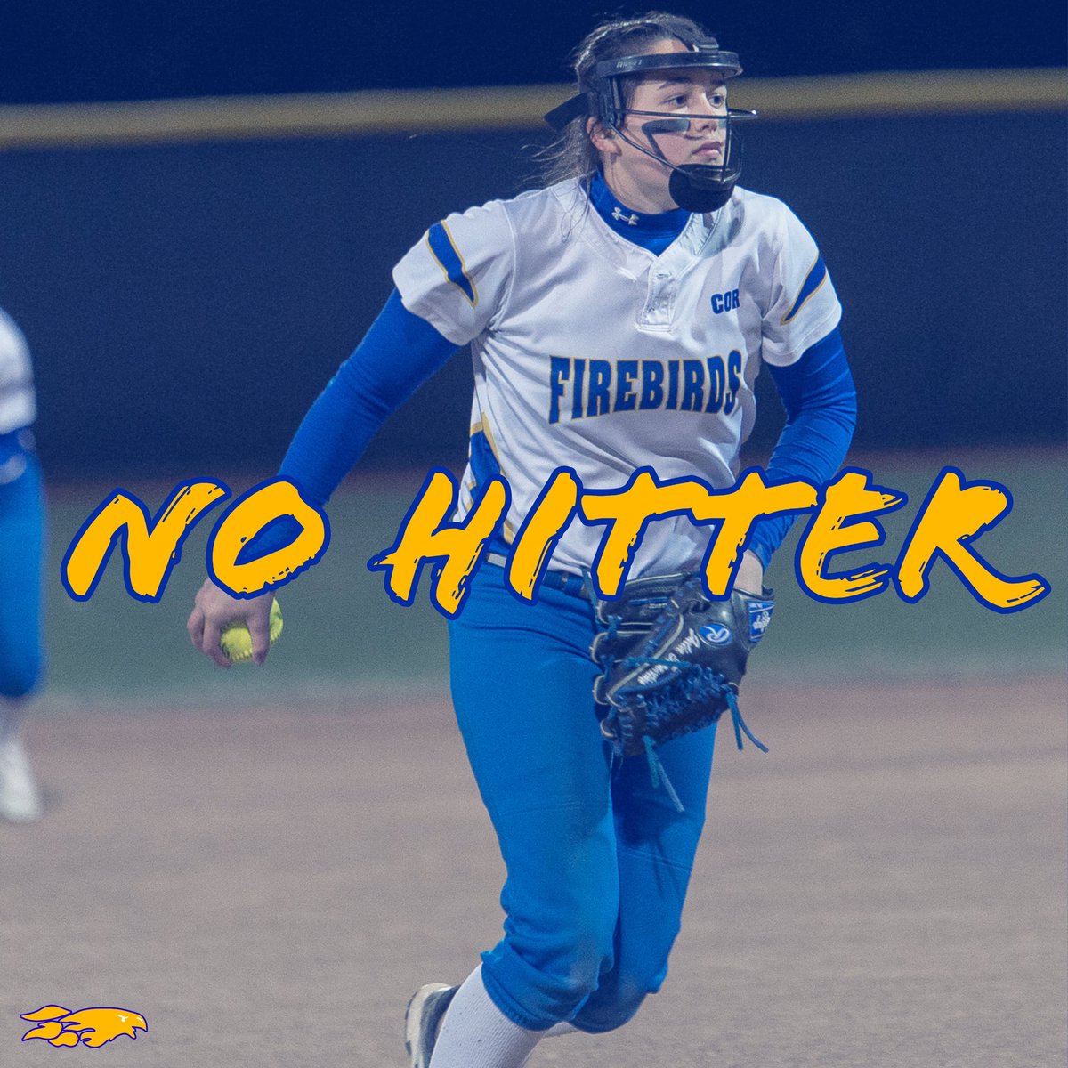 Julia Tarantino threw five innings of no hit softball as the girls varsity softball team won its first league game 13-0 against Sacred Heart. #firebirds <a href="/KMHSsoftball/">Varsity Softball</a>