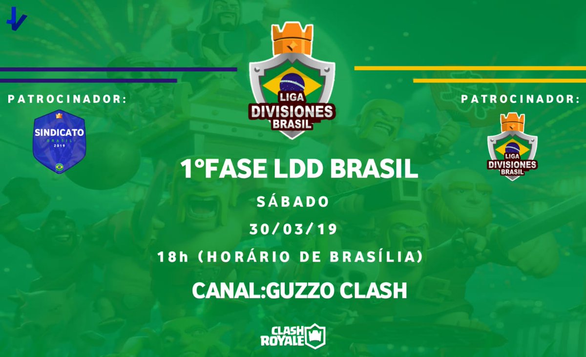 Vem ai a seletiva para a Libertadores de Clash Royale. Se você tem um time essa é a chance conquistar uma vaga para um dos maiores campeonatos da América Latina. 
Inscrições e Regulamento podem ser obtidos no discord.

Espero vocês na arena....

discord.gg/HcTjEg