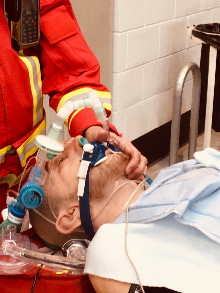echosimulation's tweet photo. Practicing how you actually practice -including the environment -adds another dimension to the suspension of disbelief and #simulation practice! @DevonAirAmb showing how it’s done with @Lifecast_Body! #medsim #simredefined https://t.co/lQvaghAdhK