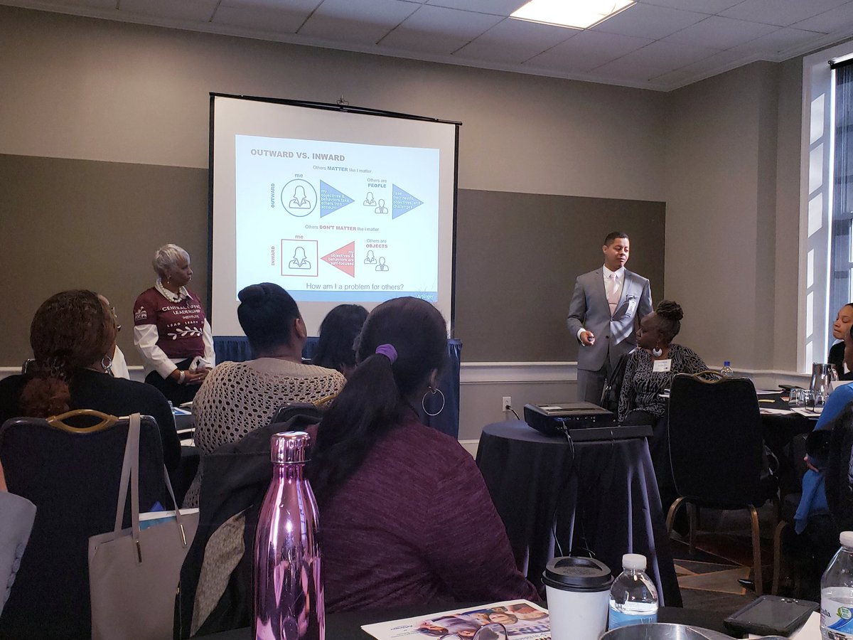 AlexisPike1's tweet photo. ... + THOUGHT PROVOKING discussion and reflection! Training on Building Culture Through an Outward Mindset led by @OTDpgcps's very own Mr.Damon Jones and Mrs.Loray White! I not only facilitated in here with the participants, but I learned a lot too! #LeadingPGCPS19 @pgcps #asasp https://t.co/SwhfhcgWpA