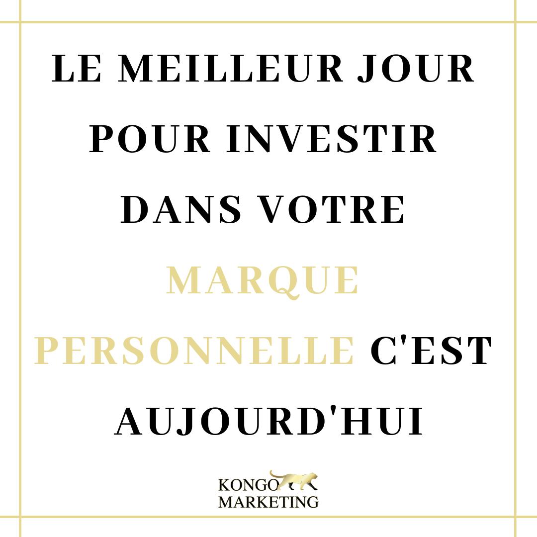 KongoMarketing's tweet photo. Que vous soyez entrepreneur, employés ou étudiants, il est crucial d'accorder de l'importance au développement de votre Marque Personnelle car c'est elle qui vous permet de vous distinguer et d'être mémorable. Contactez-nous pour plus de détails. #Réussir  #madein243 #RDCongo https://t.co/AGxzdPrzbn