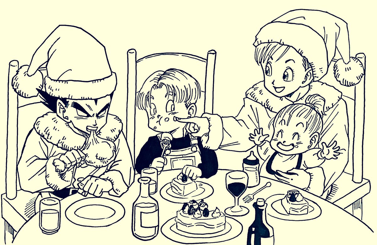 これまで描いた「いい父親」ベジータまとめ 