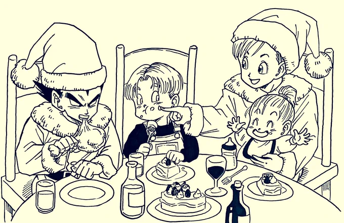 これまで描いた「いい父親」ベジータまとめ 
