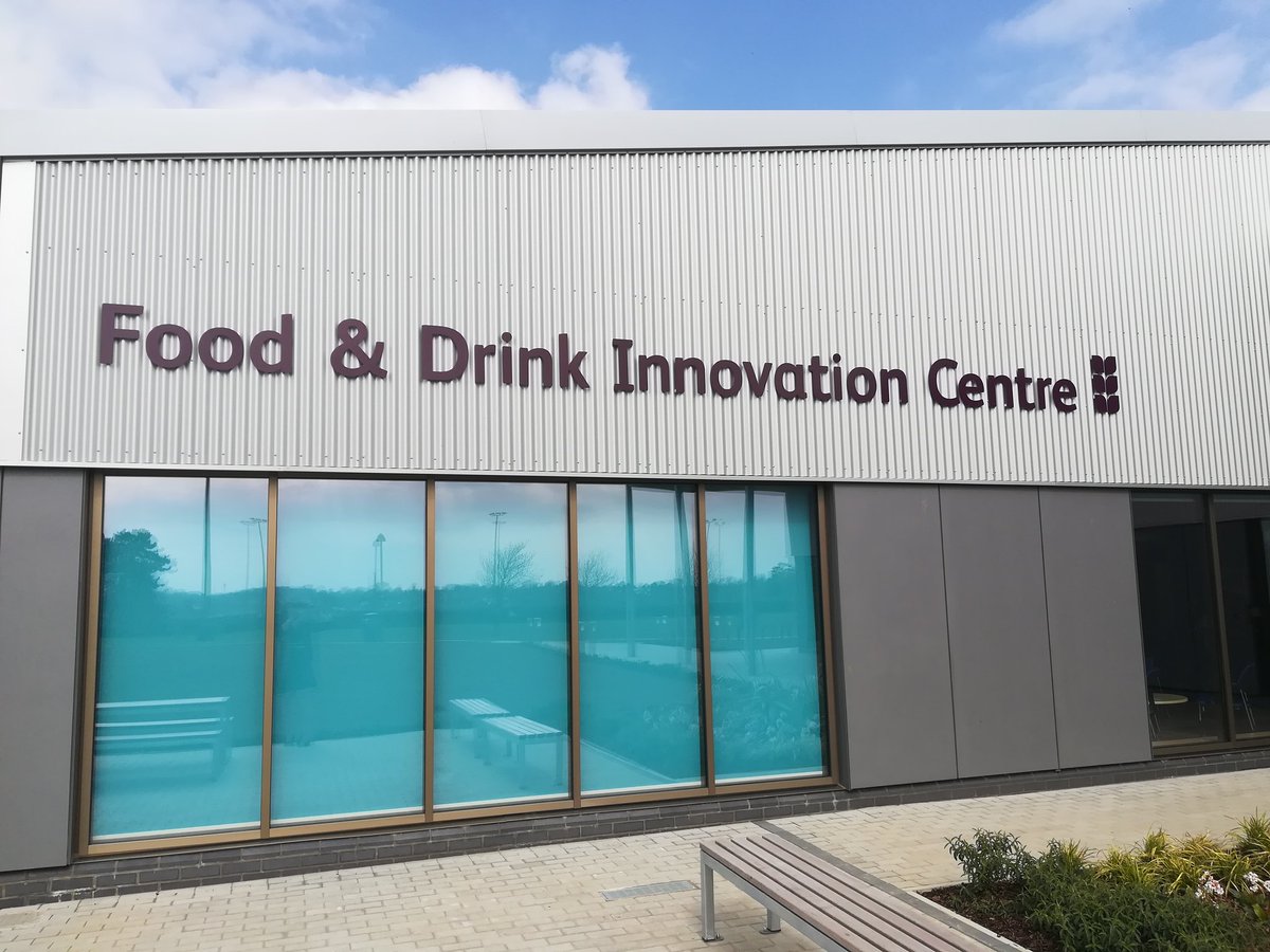 Here at <a href="/MoultonCollege/">Moulton College</a> for the launch of The Food and Drink Innovation Centre, flying the flag for the small producers of  #Northamptonshire along with <a href="/friarsfarm1/">friars farm #SBS Winner</a> <a href="/PasturesPoultry/">Pastures Poultry</a>