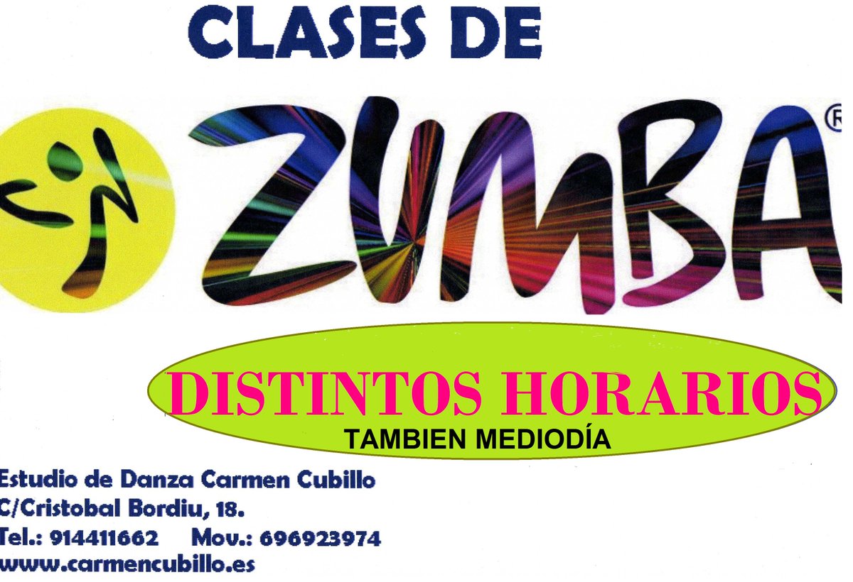 chadherr2018's tweet photo. RT @cubillo_dance: PONTE EN FORMA PARA EL BUEN TIEMPO
#ESTUDIDEDANZACARMENCUBILLO
Estamos en el metro Ríos Rosas
INFÓRMATE 914411662 696923974
https://t.co/gAAw6OSN2X
#Danza #DANCE #ZUMBA #LATINOS #BAILAR #CLASES #APRENDER #ACTIVIDADFISICA #PONTEENFORMA https://t.co/ZuGwTvic0h