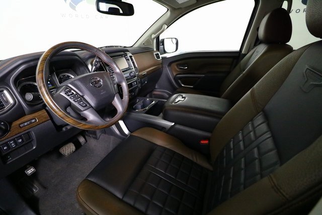 Start Your Week Off in Your 2018 Nissan Titan Platinum Reserve.

Includes: leather, navigation, heated seats, infotainment and more.

Details: bit.ly/2uupJXb Or Call: (830) 214-1544
Stock#: PN512888 | Miles: 9,084 | Price: $38,000