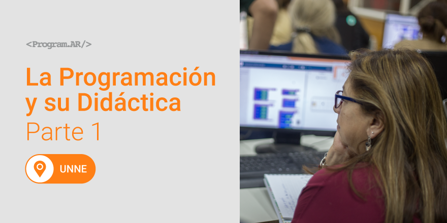 Programar2020's tweet photo. Inscribite al curso gratuito "La Programación y su Didáctica" destinado a docentes de nivel primario, secundario y terciario. Se dictará a partir del 12/4 en la Facultad de Ciencias Exactas de @Unneargentina. https://t.co/ZvK0VojTA2 https://t.co/ABMb3SLpcS