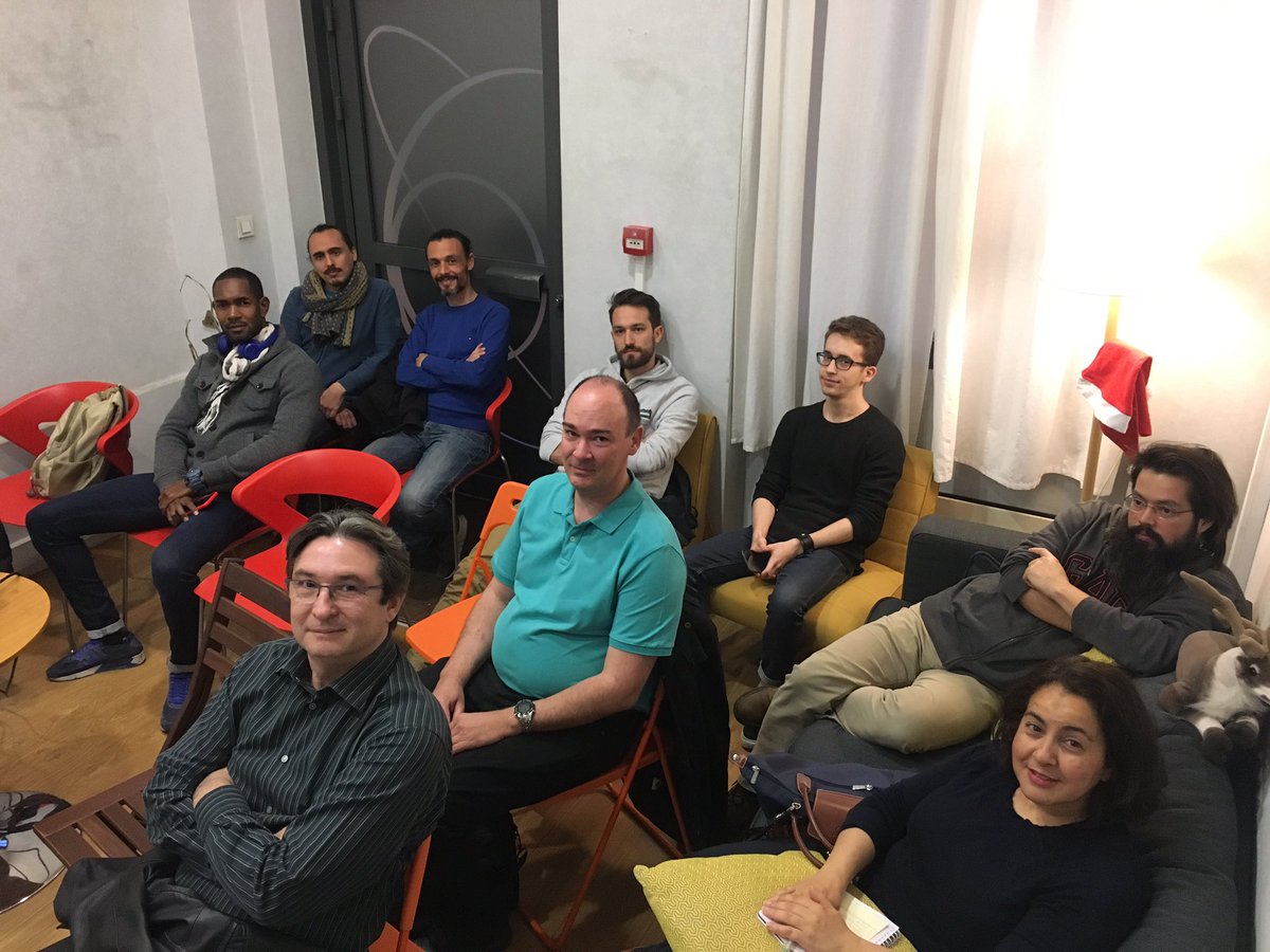 ChapitreOnze's tweet photo. Meetup #WordPress on air à #nice06. Avec nos deux invités @accesbilis et @anybodesign https://t.co/f7dAWn2lTs