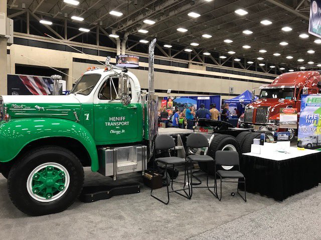 HeniffTransport's tweet photo. Come check out #Heniff and our very own #CountrySinginTruckers at the Mid-America Trucking Show! #MATS2019 Booth #65080 https://t.co/0B507NMgQa