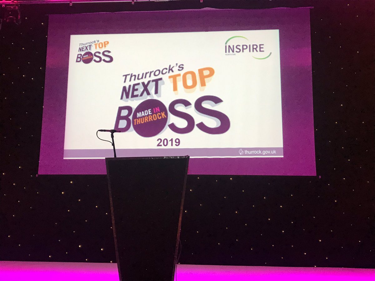 👩‍💼👨🏿‍💼We’re at the awards evening for Thurrock’s Next Top Boss. The competition tasks teams of young people with working with local employers on real business challenges. 9 Thurrock schools/colleges have taken part this year, as well as a <a href="/ThurrockYC/">Thurrock Youth Cabinet</a> team. Good luck everyone 👍