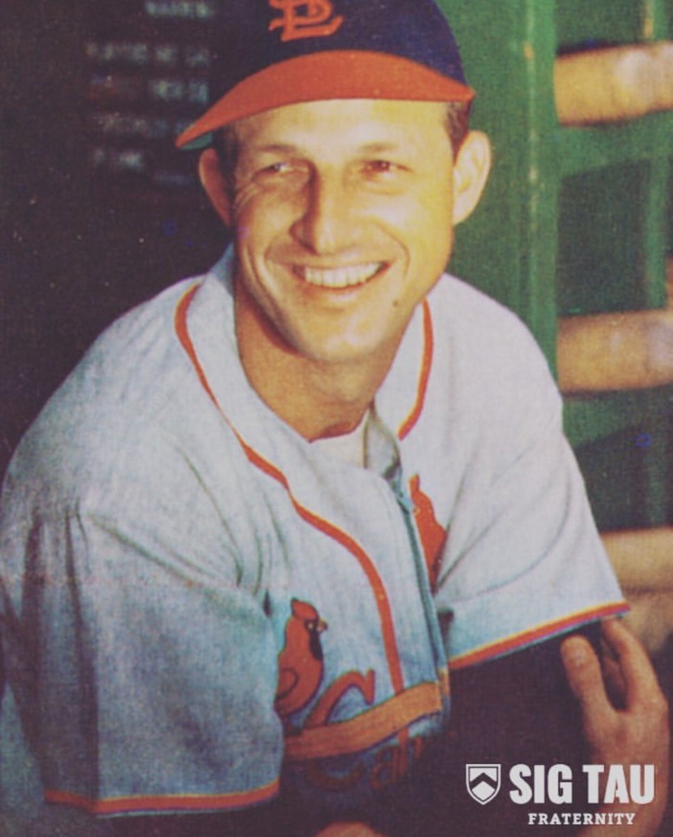Happy #OpeningDay2019 !! The greatest St. Louis Cardinal of all time was Stan Musial. Not only was he a great baseball player, but he was a member of Sigma Tau Gamma. #TimeToFly #CardinalNation