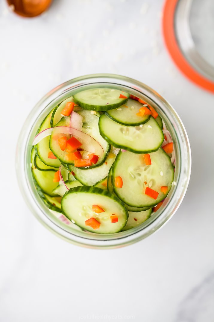 joyhealthyeats's tweet image. 10 Minute Asian Cucumber Salad Recipe made with crunchy cucumber, onion and rice wine vinegar. Light, refreshing and guaranteed to be a hit. joyfulhealthyeats.com/asian-cucumber…