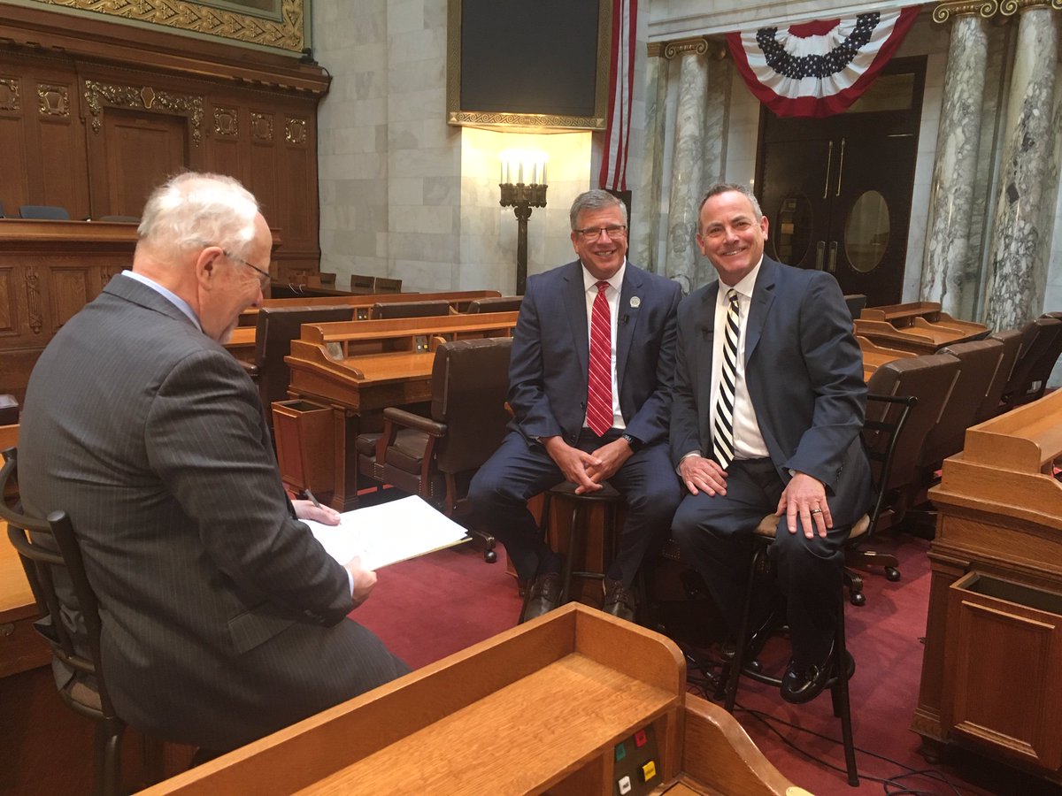 WisconsinEye's tweet photo. WisconsinEye’s Steve Walters sat down with JFC members Rep. Nygren (R) & Sen. Erpenbach (D) for a Civil Dialogue discussion on the state budget.
📺 watch on-demand at https://t.co/70sOkHDuAh
#WIBudget2019 #civildialogue #wisconsin #wisconsinassembly #wisconsinsenate #budget https://t.co/vzGjBUP4Jr
