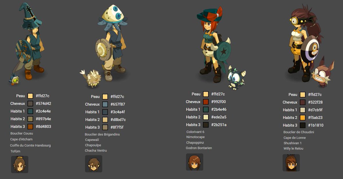 Distraer Cardenal peligroso skin dofus avec code couleur Rubicundo Alabama Allí