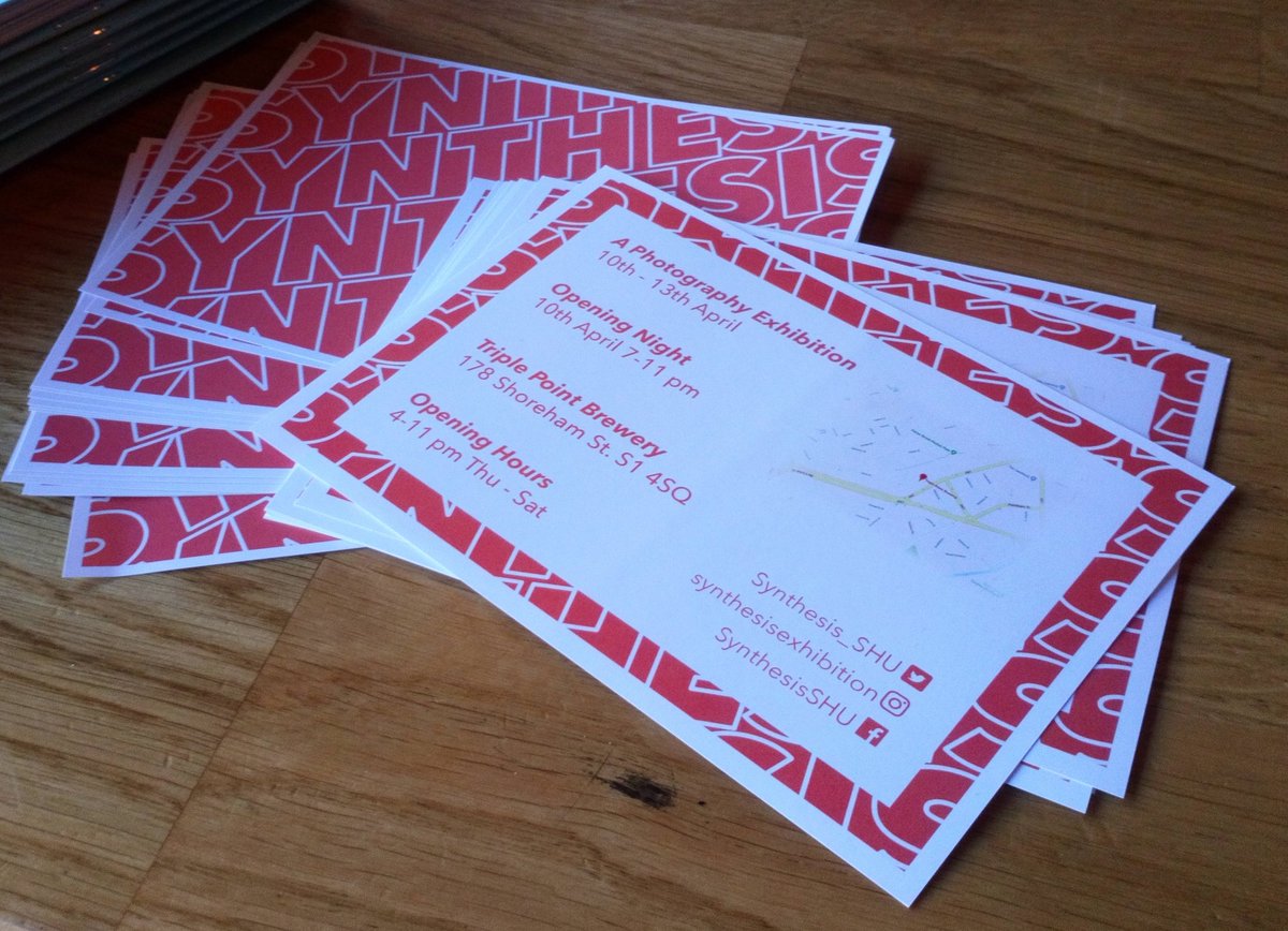 Synthesis_SHU's tweet photo. The first of many we'll be dropping around Sheffield! #sheffield #triplepointbrewery #sheffieldexhibition #sheffieldartists #sheffieldevents https://t.co/1XhVcXOmVe