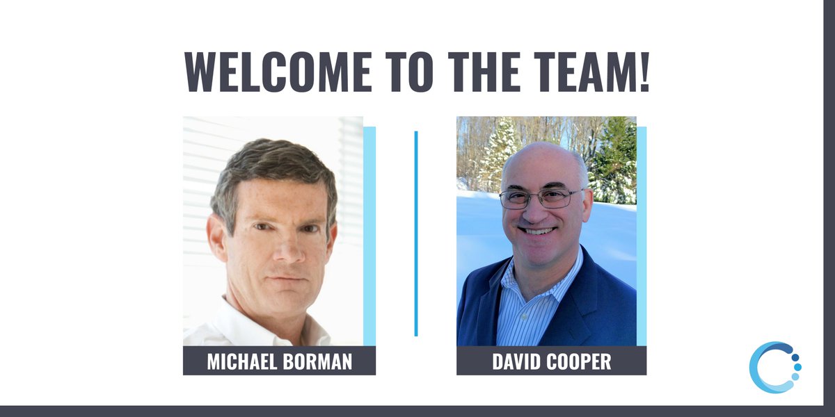 curatorsolution's tweet image. It&apos;s our pleasure to announce the hiring of Michael Borman as Chief Revenue Officer and David Cooper as Chief Financial Officer! View the full press release here: bit.ly/PressRelease_B…

#learninganddevelopment #traininganddevelopment #elearning
