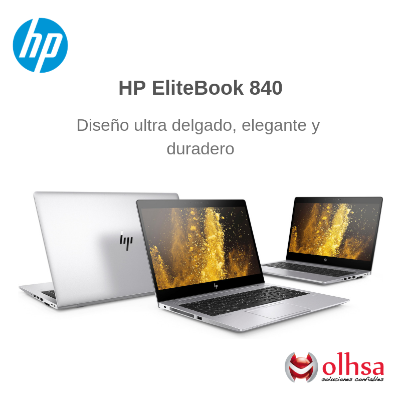 OlhsaMX's tweet photo. Un diseño que tiene presente al profesional actual: #HP #EliteBook 840, muy seguro y manejable. #Olhsa 
Solicita la visita de un experto. https://t.co/w4Fht1fXr7