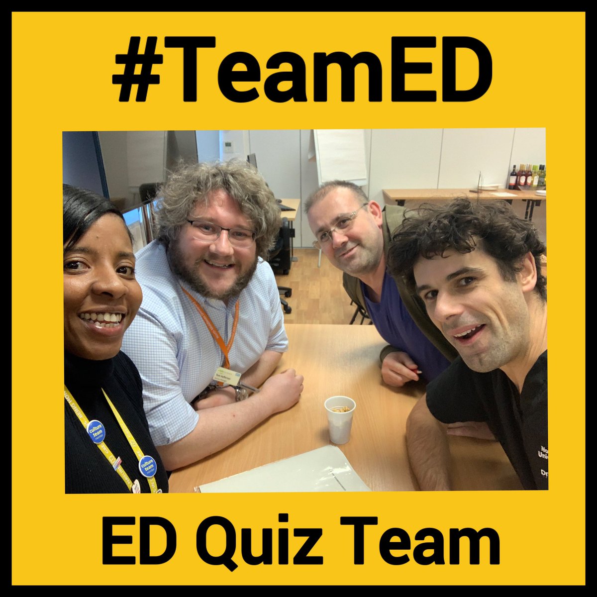 Pippa A (@missk_arch) on Twitter photo We ready guys??? ED Quiz Team we came here to win <a href="/dr_jharrison/">Dr James Harrison</a> <a href="/Tompheff/">Thomas Heffernan</a> & Farhi We ready guys??? ED Quiz Team we came here to win <a href="/dr_jharrison/">Dr James Harrison</a> <a href="/Tompheff/">Thomas Heffernan</a> & Farhi