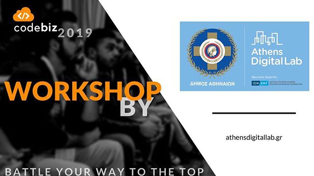 Σε συνεργασία με το athensdigitalab , το pre-incubator για smart city solutions του Δήμου Αθηναίων, θα πραγματοποιηθεί ένα θεματικό workshop, αποκλειστικά για τις ομάδες που θα ξεχωρίσουν στον Μεγάλο Τελικό του CodeBiz 2019! 🤩

Πάρε το εισιτήριό σου για τον τελικό εδώ: Link in B