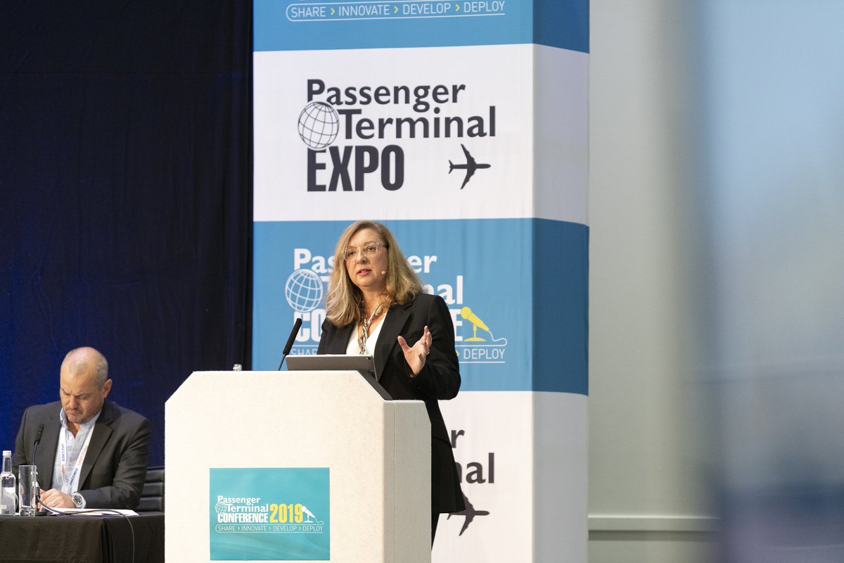 KhElAshry's tweet photo. FosterPartners: #FosterandPartners stand at Passenger Terminal Expo illustrated its wide-ranging expertise from aviation, rail and road infrastructure and masterplans to furniture, seating, lighting and interiors. 
Senior partner Antoinette spoke about c… https://t.co/1rd1ib4exc