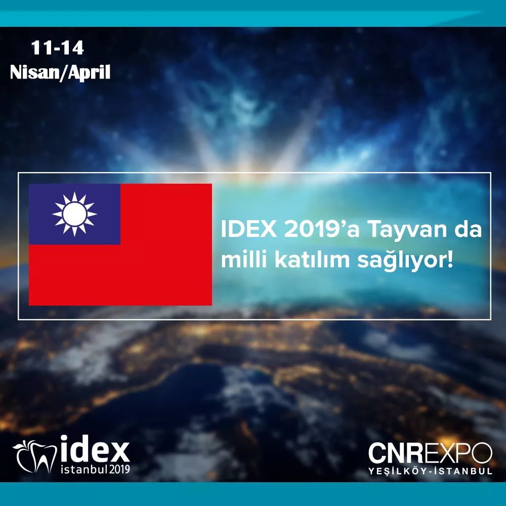 cnridex's tweet photo. Türkiye’nin ağız ve diş sağlığı sektörü için düzenlenen tek uluslararası fuarı IDEX İstanbul’a Brezilya ve Kore’nin ardından Tayvan da milli katılım sağlayacak. 

Haberin devamını okumak için; https://t.co/FBWDwDf1Ly https://t.co/o2LDbyiVwn