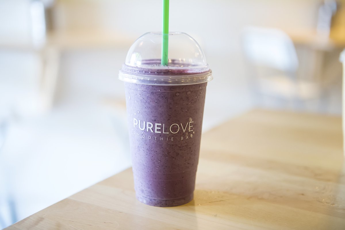 Our antioxidant &amp; fiber packed Blue Goddess smoothie is here to brighten up your day!