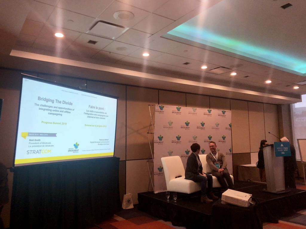 stratcom_ca's tweet photo. Check us out right now at the Governor General I at #Broadbent2019 to learn how to bridge the divide between online and offline worlds #ProgressSummit2019 @broadbent https://t.co/iVASP2ALGK