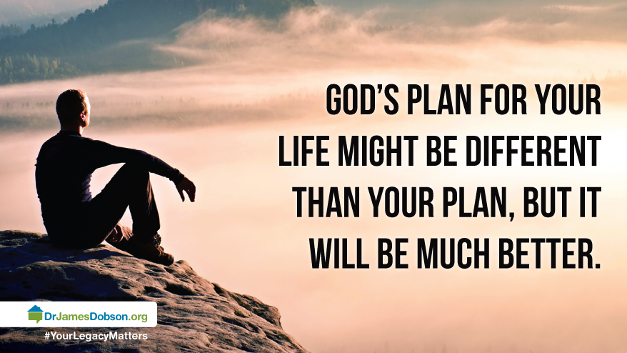 DrJamesDobsonFT's tweet photo. Tell us about a time when God showed you His better plan for your life. #TrustGod https://t.co/6zDsv9JZCs