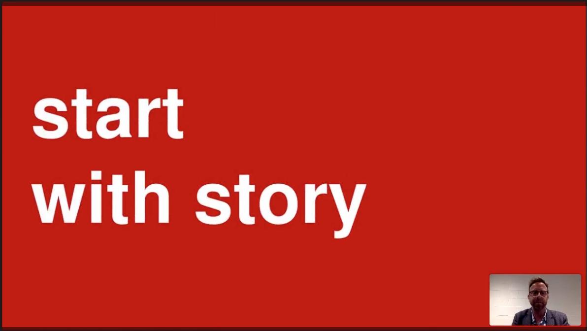 TalkBoutiqueInc's tweet image. "We want you to embrace the power of the Story." - Advice from speaker coach @Nick_Kindler, on the first strategy to becoming a better presenter. #talkboutique