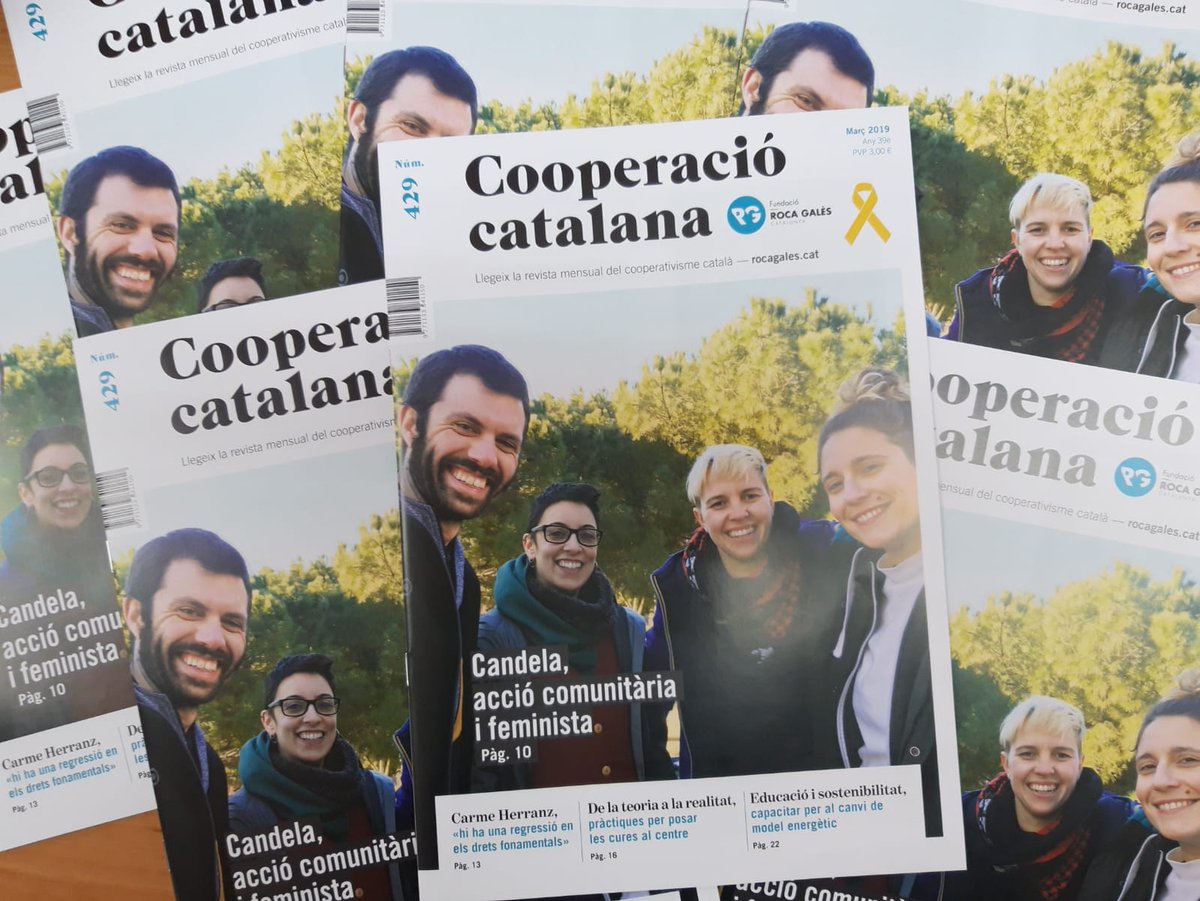 GrupEcos's tweet image. La Fundació @rocagales ja ha publicat #CooperacióCatalana 429 on hi apareixen➡️@assCandela @CarmeCherranz @FSMET_2020 #comun_ESS @CooperativesCAT @LaCoordiCat @carlaliebana @nusosSCCL @COS_Cooperativa @EspaiContraband @FoodCoopBCN @CegecopVNG

🖱 ow.ly/KGjv30o6wnQ