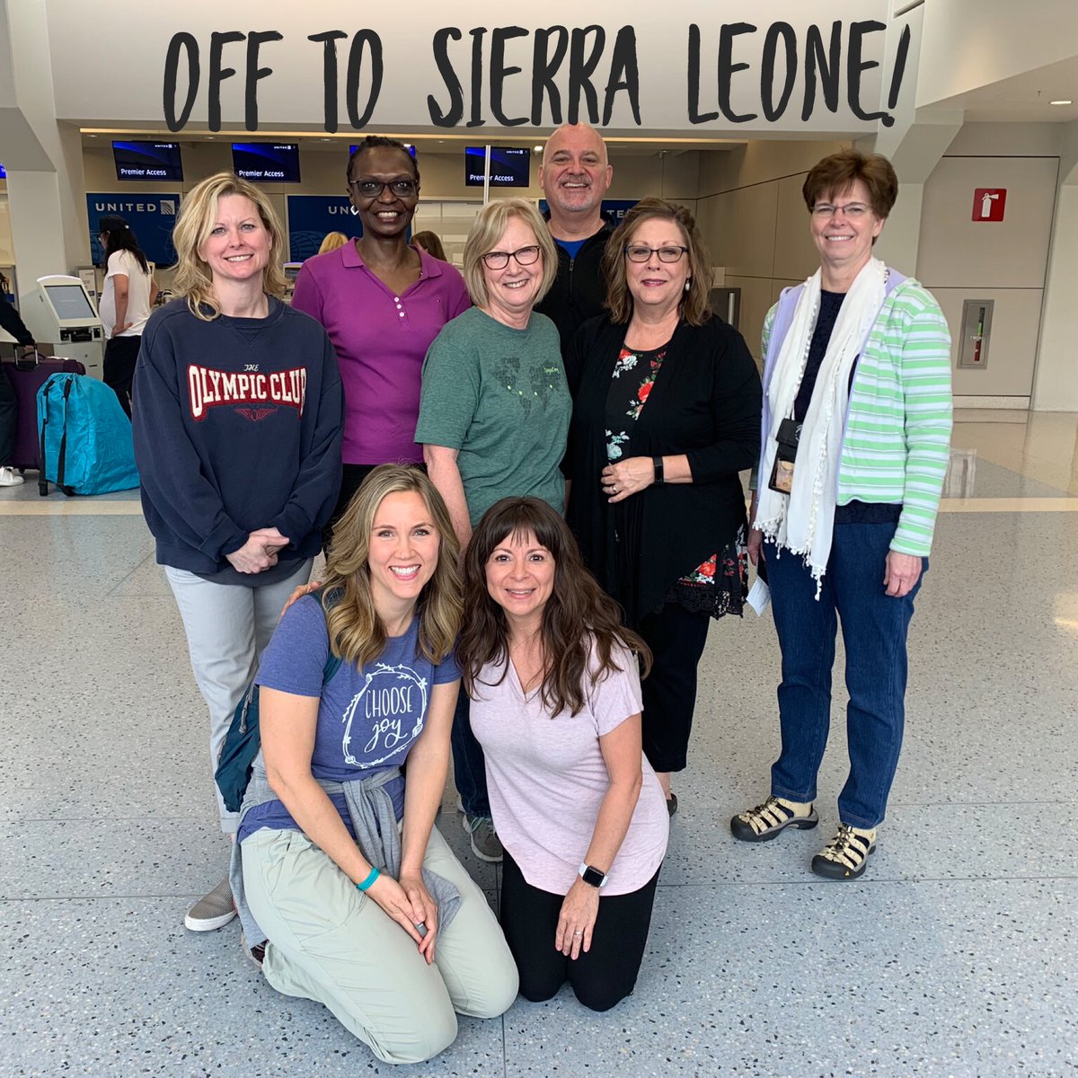 25Projectorg's tweet photo. The Journey begins! 
Please pray for our Sierra Leone team, leaving today, and those children/young people we serve &amp; love this next week! ❤️🙏

#25projectorg #Lovewell #SierraLeone https://t.co/eQyg3EezvI