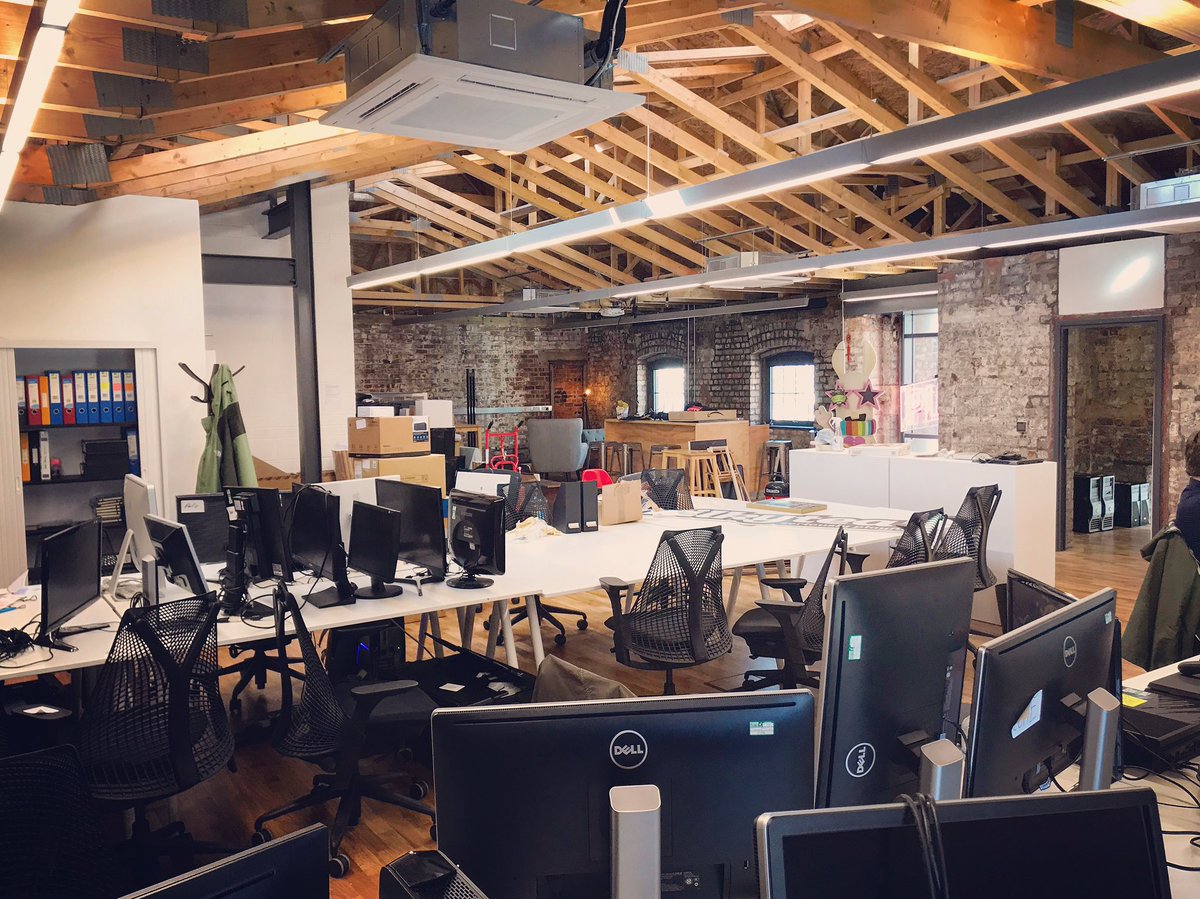milkyteastudios's tweet photo. Moving day at Milky Tea! Gona need a bigger boat by the look of things :) #newstudio #studiomove #gamedev #indiedev https://t.co/SbRn5zQaWJ