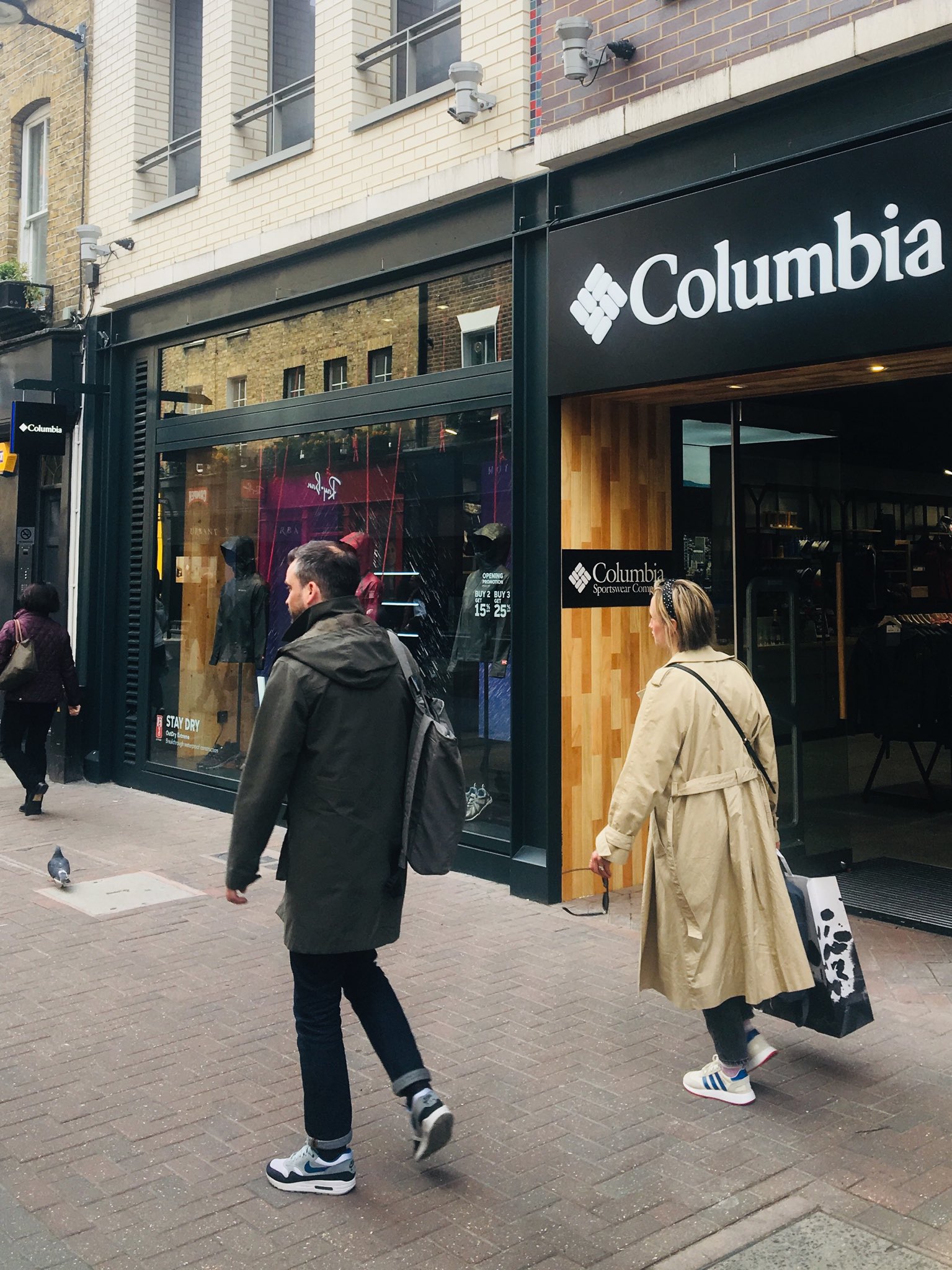 Columbia sportswear cheap carnaby street