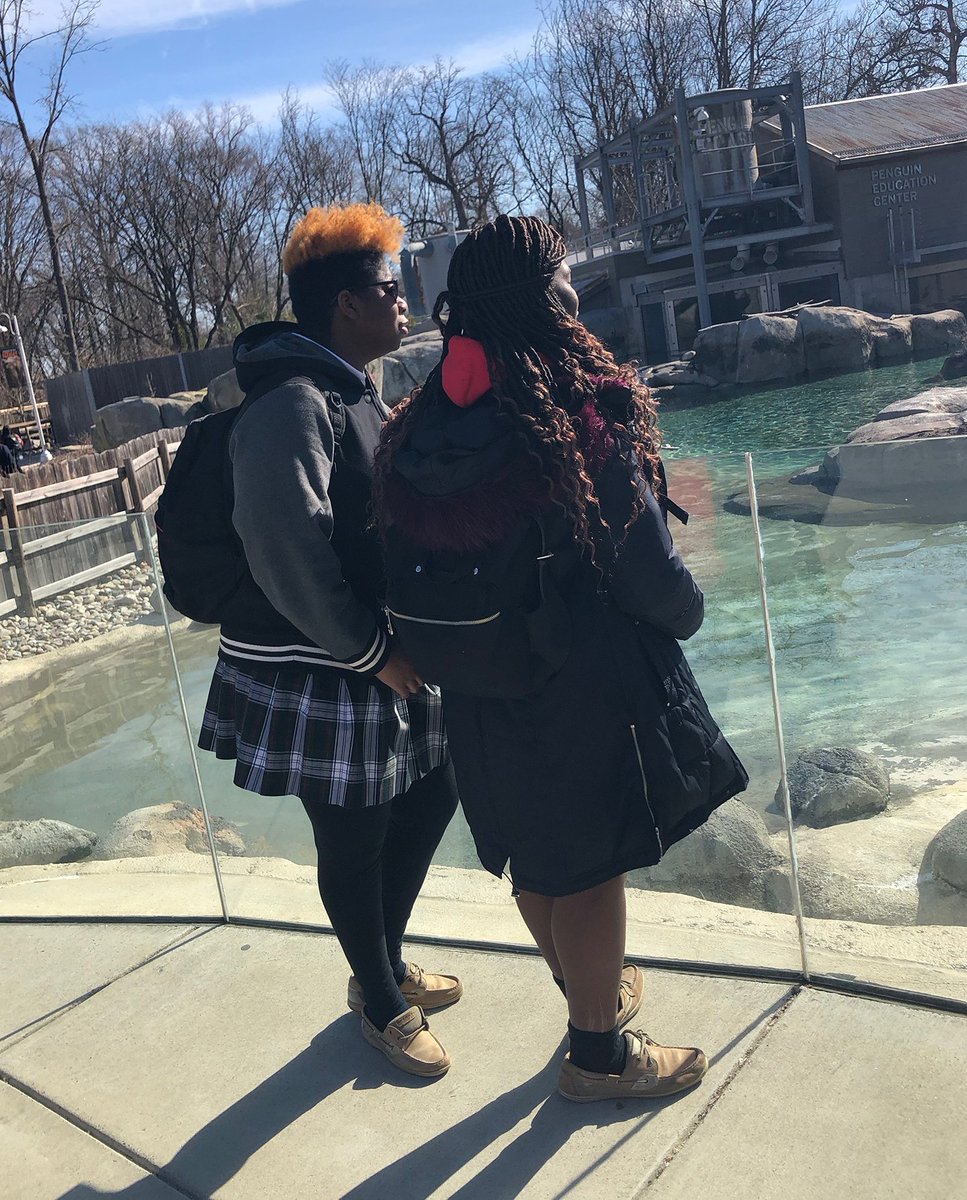 IND1847's tweet photo. IND’s Biology students enjoyed a field trip to the Baltimore Zoo. No doubt their favorite exhibit was the Zoo’s penguin colony. I wonder if Winnie was there? #indofmd https://t.co/qqkl1chCik