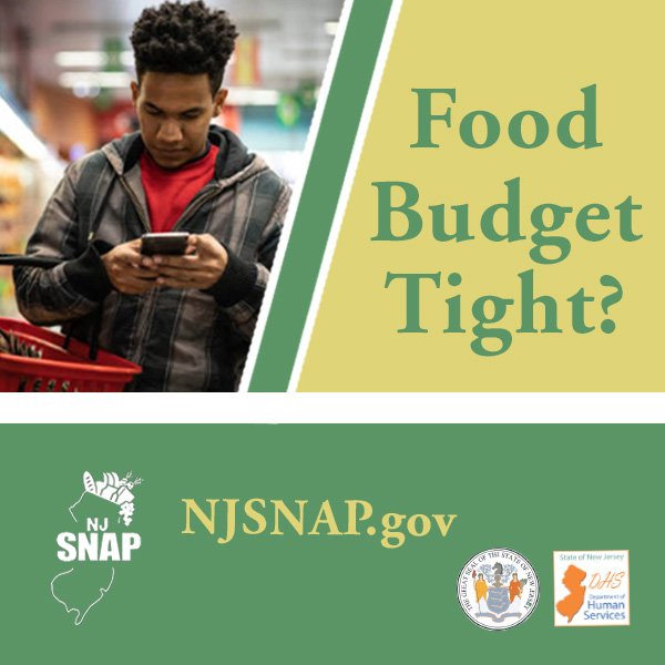 NJDHS's tweet photo. New Jersey's food assistance program is now open to career and technical students at New Jersey's community colleges. Visit https://t.co/WB5qNvBKum to learn more.
@NJCommColleges https://t.co/3hxNUb18Dr