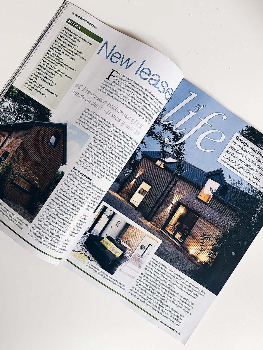 la_hally's tweet photo. Our contemporary take on the traditional coach house features today in @BuildItMagazine!! #Builditmagazine #LAHallyArchitects #architecture https://t.co/ooHNlEWljy