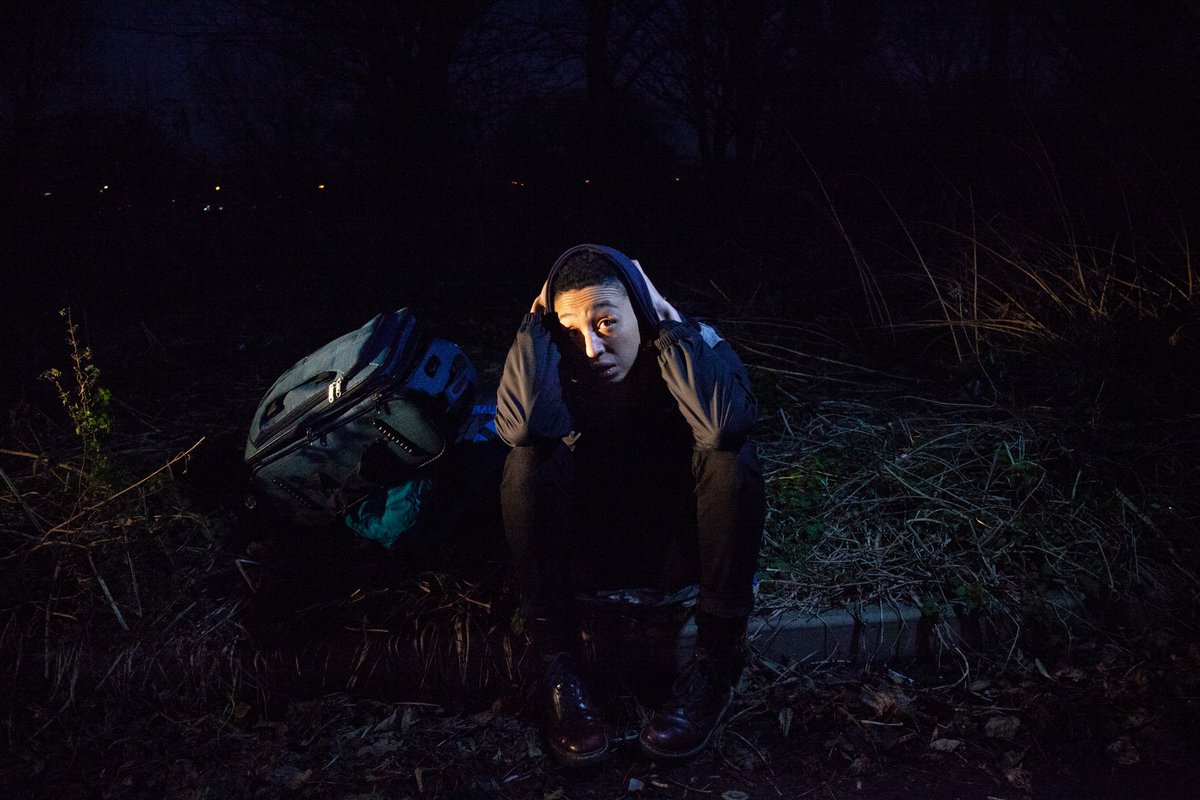 MLRep's tweet image. Wishing all the very best to all at @bushtheatre for the first preview of #GoingThrough this evening, featuring work by MLR Dream Team @RajhaShakiry (Design), @joshuapharo (Lighting Design) and @eelaina (Sound Design) #BSL #deaftheatre #deafawareness