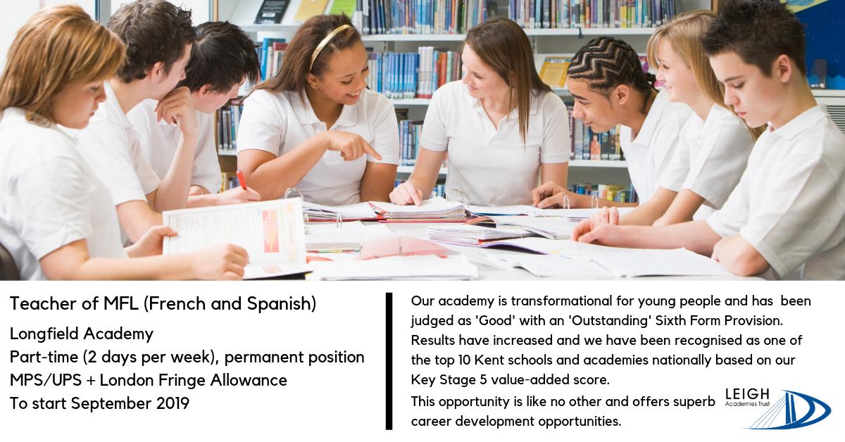 LA_Longfield's tweet photo. For more information and to apply: https://t.co/Y8UiNO1NLJ

#Teacherofmfl #MFLteacher #MFL #Teacher #Teaching #Longfield #Dartford #Kent #Jobsinkent https://t.co/VJQDFg5plw