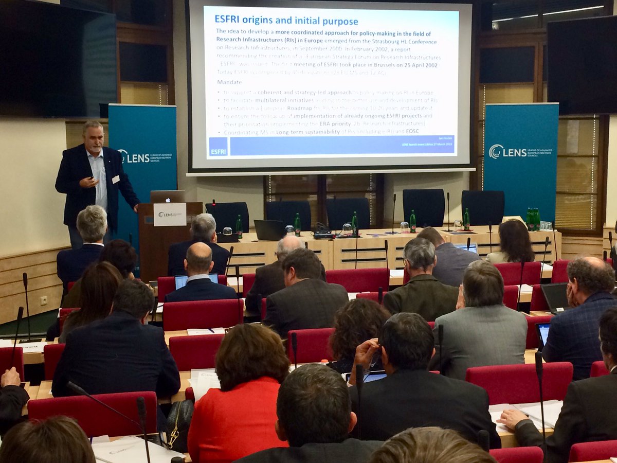 ESFRI_eu's tweet image. The mission of @LENSinitiative  (League of Advanced European #NeutronSources) was presented to #ESFRI delegates  in a successful event
esfri.eu/latest-esfri-n… 

@EUScienceInnov #innovation #neutron @essneutron #research