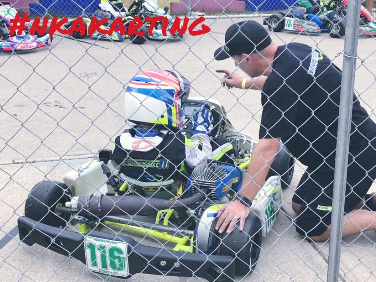 Throwback Thursday!
Receiving some last minute tips before hitting the track! #tbt #nka #nkakarting