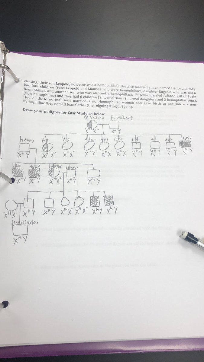 MittmanNicole's tweet photo. #106Week11NHS19 @HobbsLabUNK this week in lab we’re doing pedigrees. They’re RELATIVEly easy. #getit #mypunsaredeclinginquality https://t.co/GbjMH4Qjud