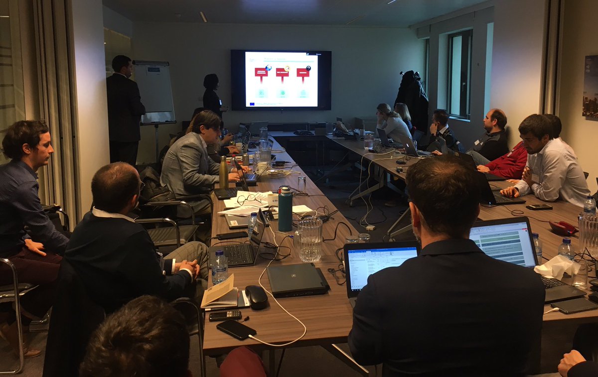 Our final <a href="/opteemal_EU/">opteemal_EU</a> Review Meeting in Brussels: getting an idea of everything we achieved over the past 3.5 years! Great technical work and collaboration! Stay tuned for the next steps! #H2020 #H2020Energy #energyefficiency #retrofitting for #districts #Simulation #BIM #HVAC