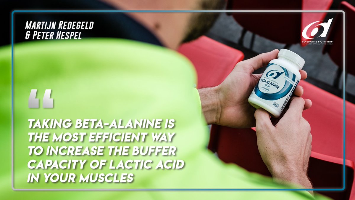 6Dnutrition's tweet photo. Feeling unable to push yourself to your natural limits? Start using beta-alanine to delay the acidification of your muscles and bring your performance to the next level!
Find out about it in our latest blog
👉 https://t.co/1yUP7SFEOz
#6dSportsNutrition #WhereScienceMeetsSports https://t.co/gEpJ83Lc4y