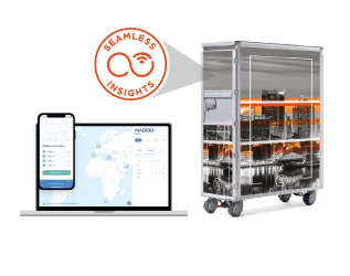 Safran_Cabin's tweet photo. @Safran_Cabin launches SOPHY, a new connectivity solution that helps airlines to optimize their catering operations through connected assets. Visit us at booth 4E10 at #WTCE19 @aix_expo for an interactive demo #innovation #connectivity #aircatering https://t.co/0g866PJYa7