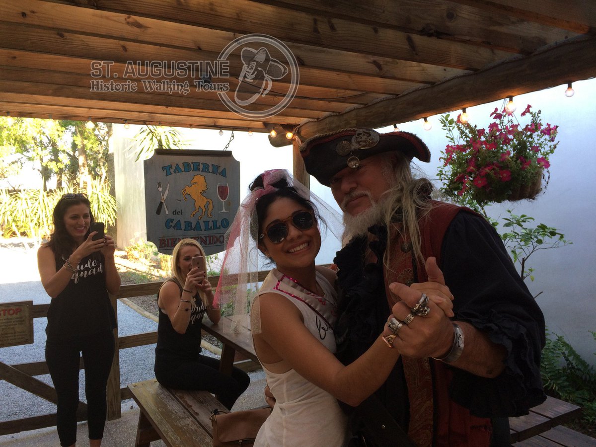 BACHELORETTES!! A fun way to celebrate the Bride? Parties of 10 or more make it a private tour. Food Tour w Wine or Beer Pairings, Romantic Pub Crawl, Spirits w Spirits Haunted Pub Crawl, or our Pirate Pub Crawl. Book online goo.gl/8VPRSQ or call 904-392-7137 for info.