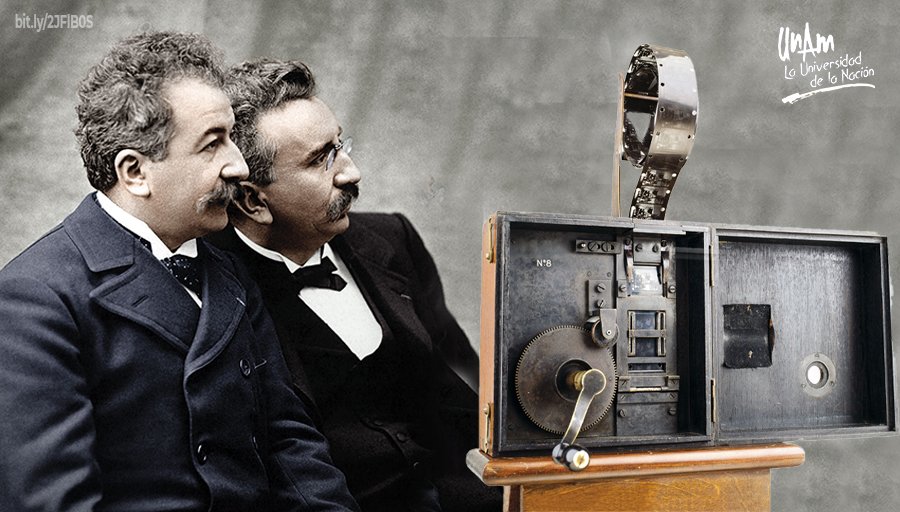 Partiendo de los inventos ya existentes, los hermanos Lumière crearon un aparato que servía como cámara y como proyector: el cinematógrafo, y lo presentaron al mundo #UnDíaComoHoy de 1895.
