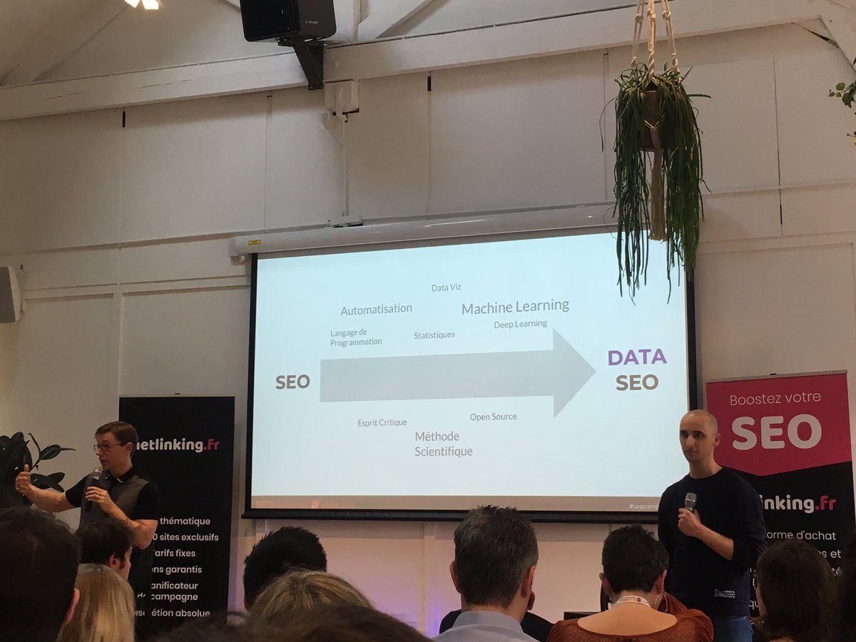 Erik_Ch_'s tweet image. Est-ce qu’on va se former au #dataseo ? Selon @Remibacha et @VincentTerrasi oui ! 😱 #Seocamp