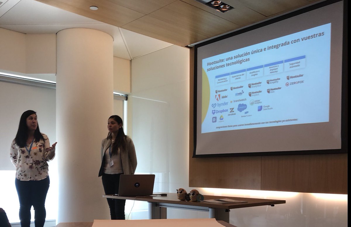 blancopoley's tweet photo. Muy interesante jornada formativa y de networking que ha organizado @HootsuiteES 🙌🏻 #SocialThinkTank: tendencias, desafíos, retos, objetivos... para los que nos dedicamos al #SocialMedia 👏🏻 https://t.co/BNxqI3ZNx2