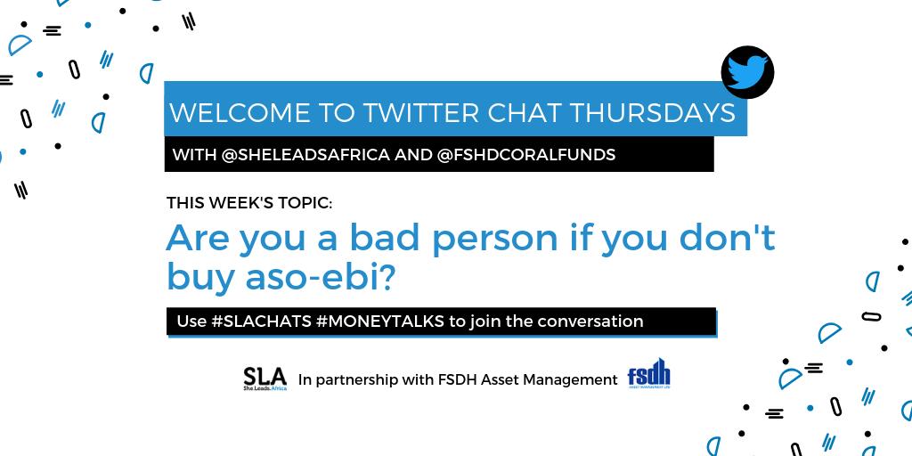 SheLeadsAfrica's tweet photo. We are back again! Welcome to our joint Twitter chat with @FSDHCoralFunds. Use the hashtags #MoneyTalks and #SLAChat to participate. https://t.co/538pIG854W