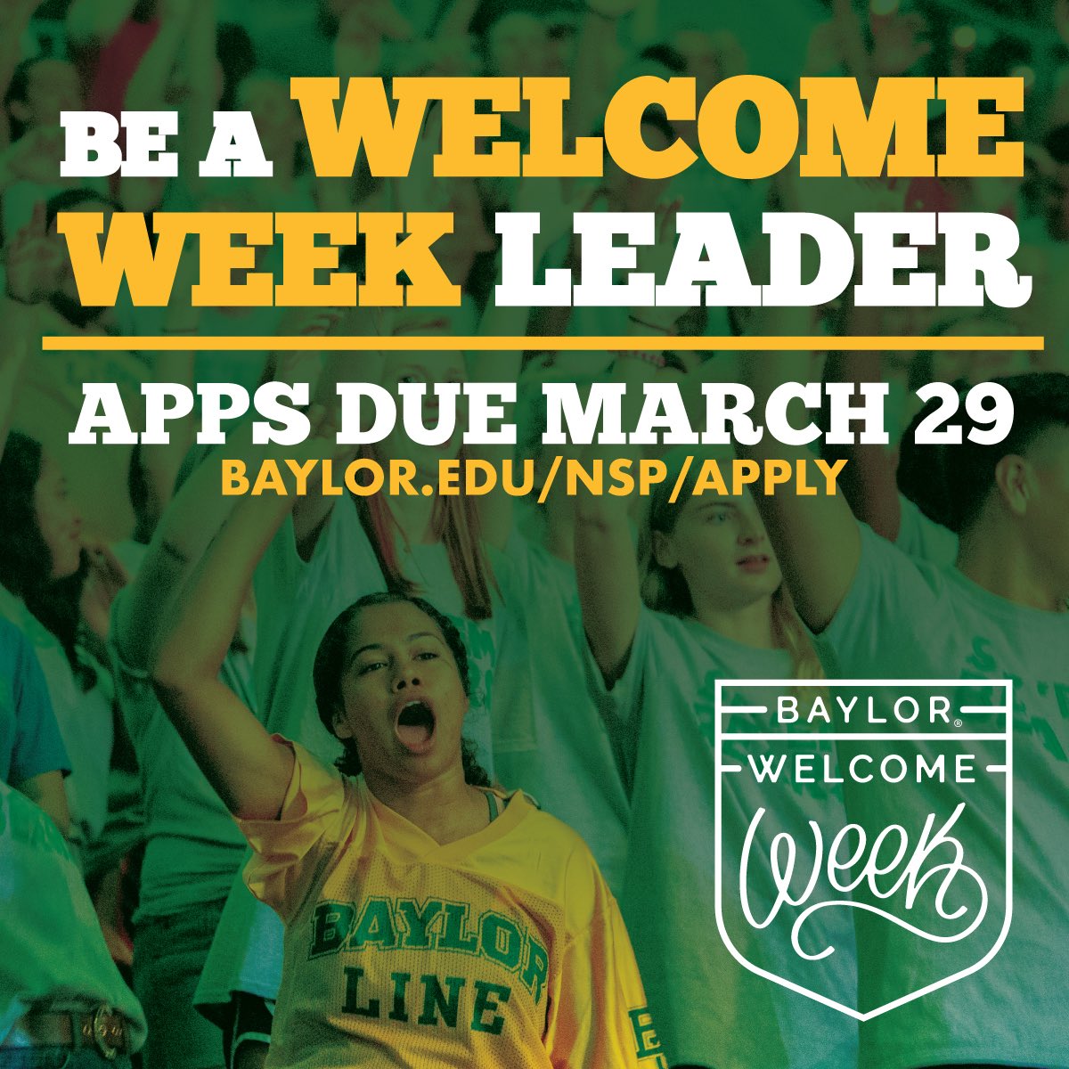 Applications are due tomorrow! Make sure to turn yours in on time!